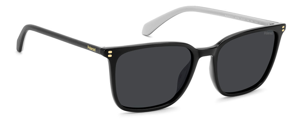 Солнцезащитные очки POLAROID PLD 4207/S/X Чёрный, мужские  фото 3