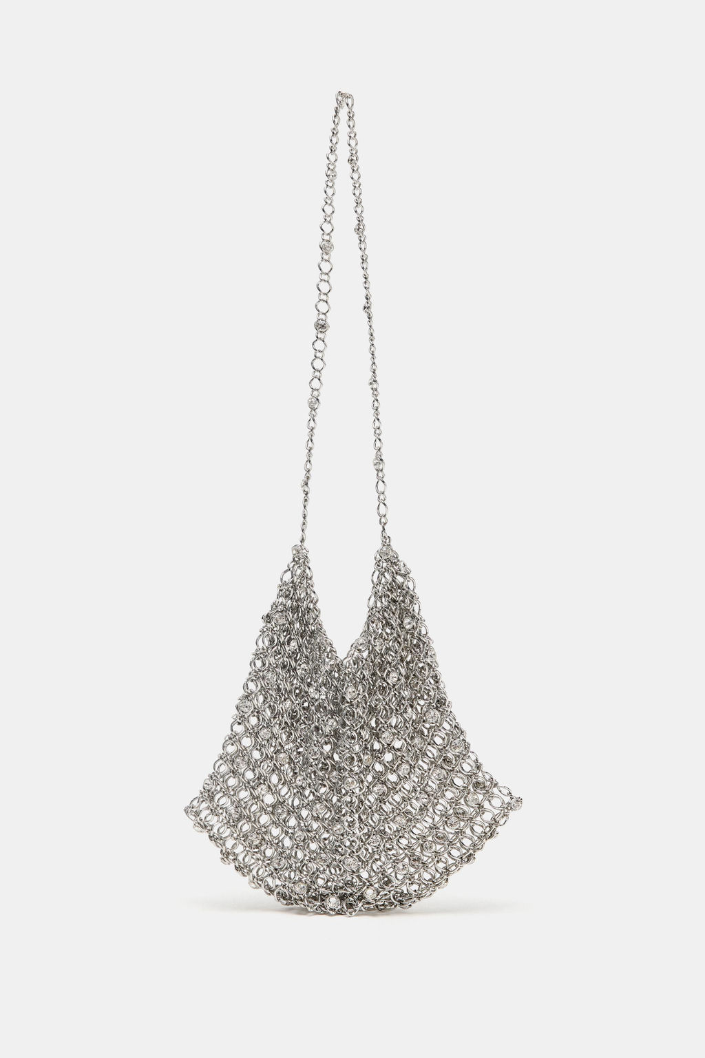 MINI BEADED BUCKET BAG - Zara фото 5