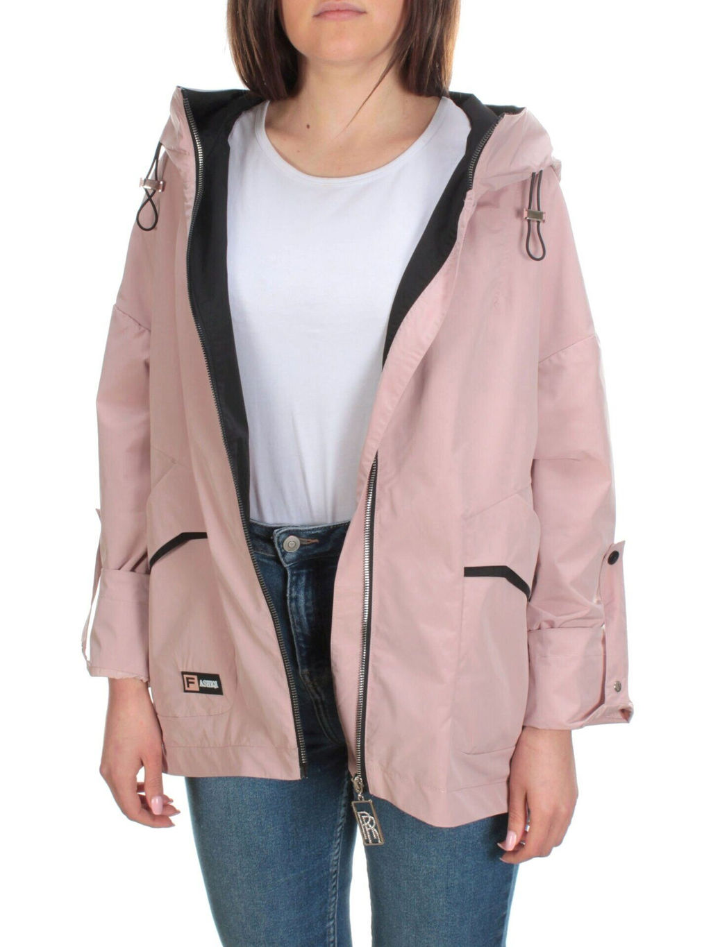F2101 PINK Ветровка женская MARIA - Фабричный китай фото 9