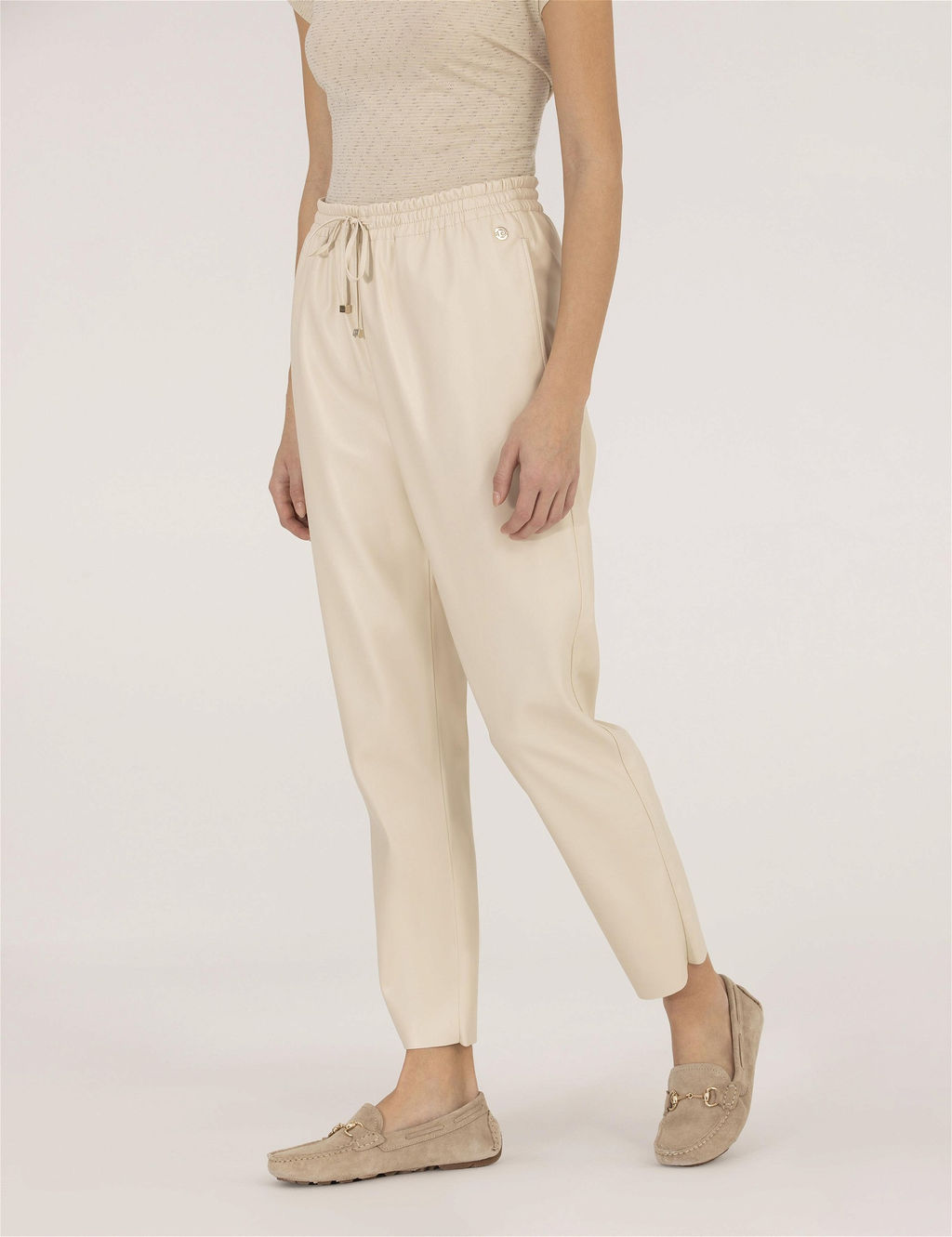 Krem Carrot Fit Kanvas Pantolon - Pierre cardin фото 2