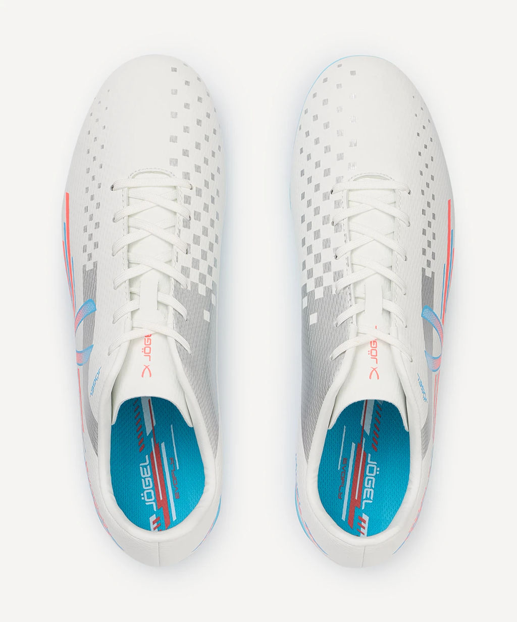 Бутсы футбольные JOGEL Evofly FG Talant White/blue  фото 6