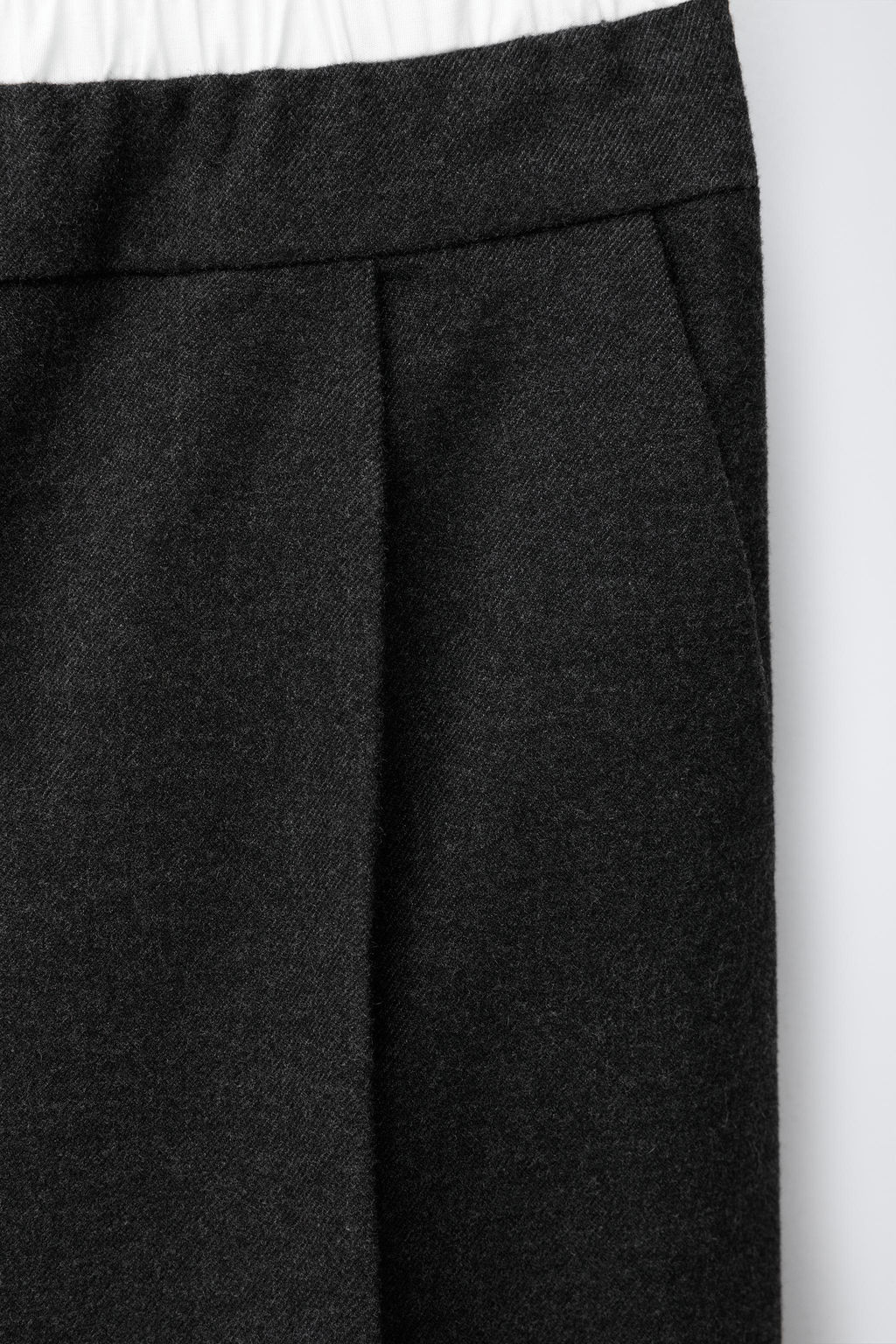 TROUSERS WITH DOUBLE CONTRAST WAISTBAND - Zara фото 4