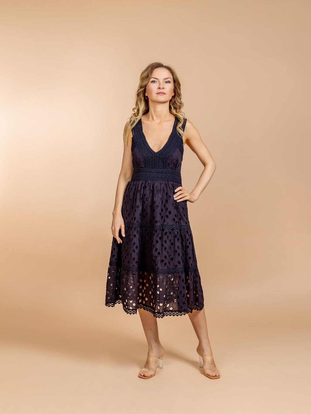 Сарафан (хлопок) шитье №25-294-2 (Лето-2025) - Ганг фото 3