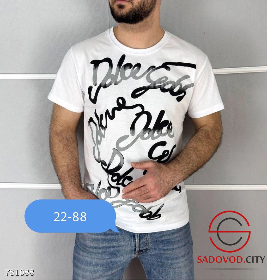 Футболка мужская с принтом