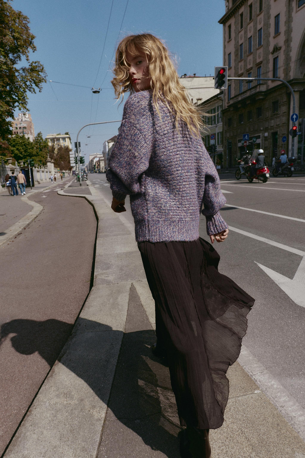 OVERSIZED KNIT SWEATER - Zara фото 2