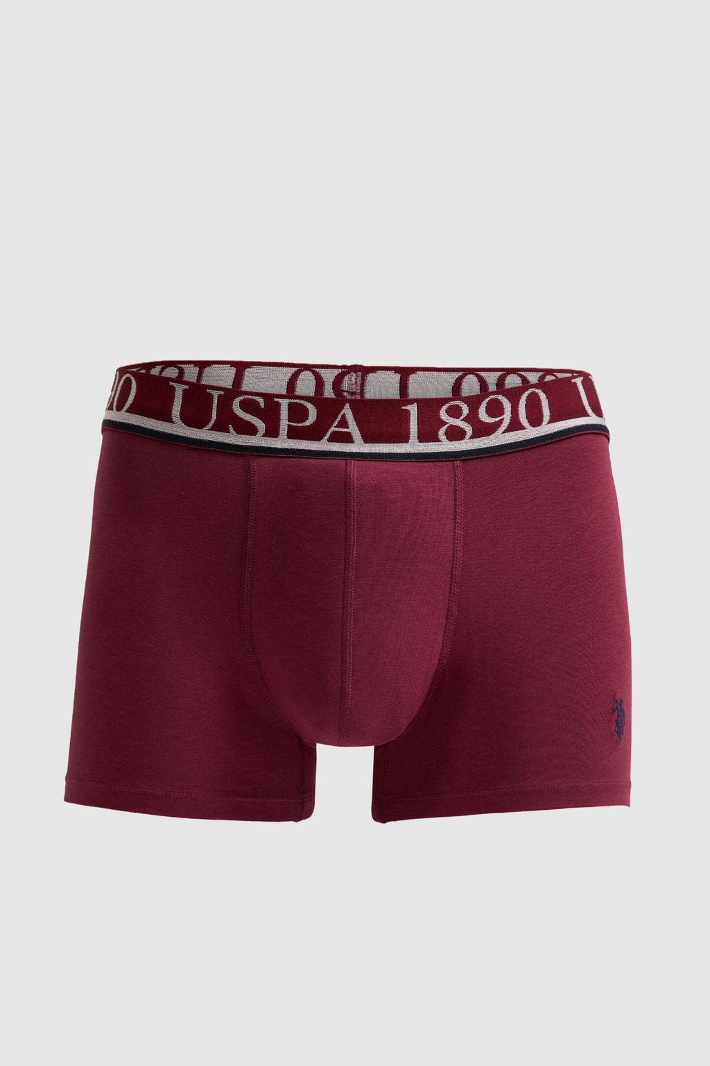 Erkek Bordo 3l_ Boxer Tak_m_