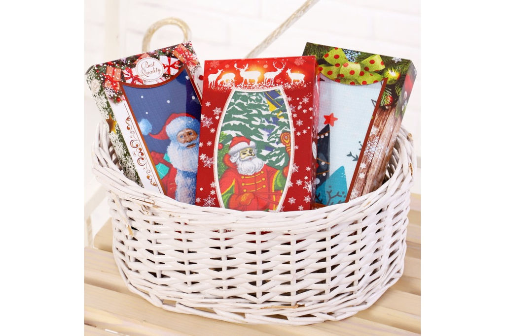 Набор вафельное полотенце купон Ассорти в шоколадке Тейково