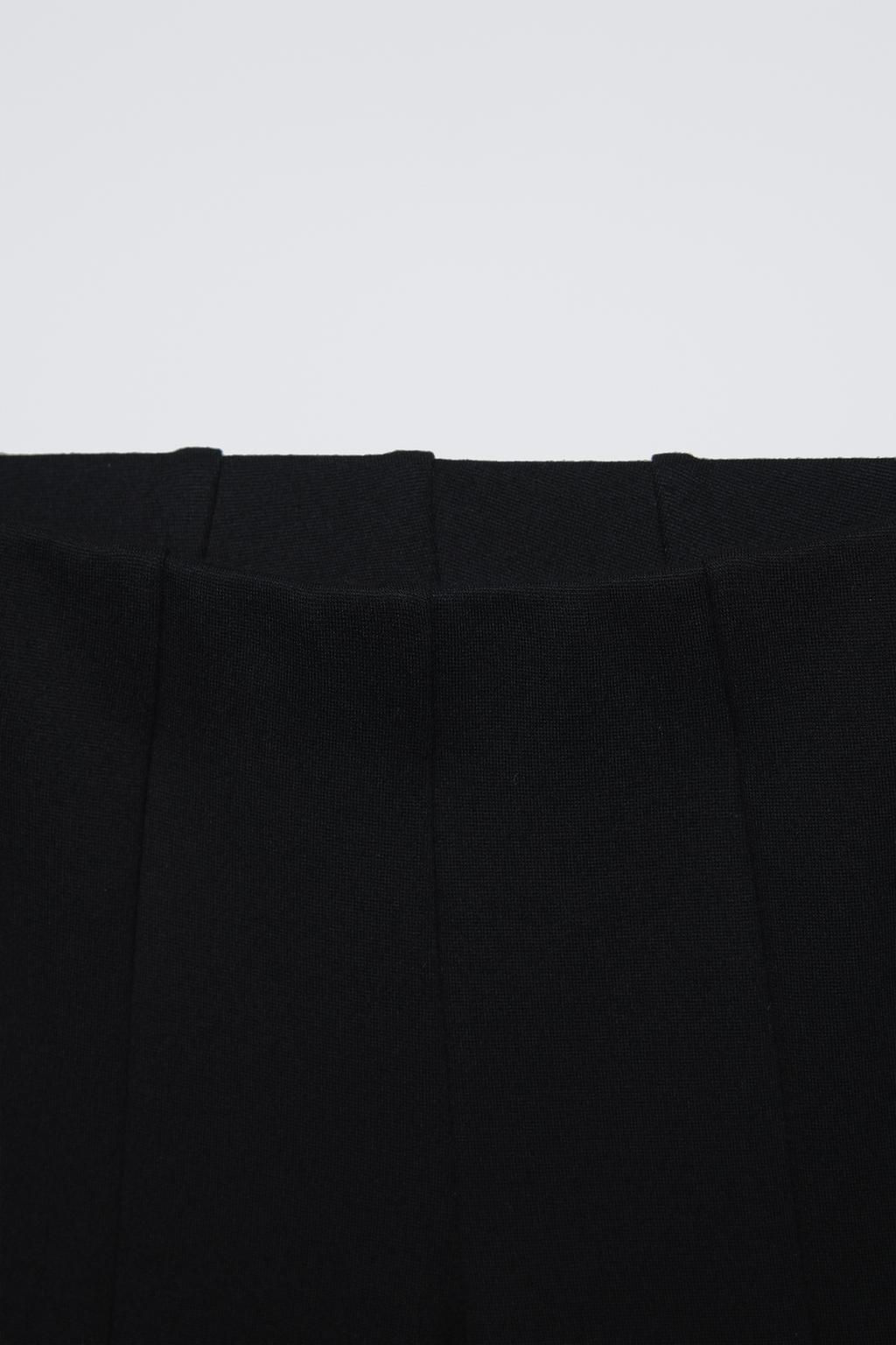 PONTE DI ROMA KNIT BELL BOTTOM LEGGINGS - Zara фото 3
