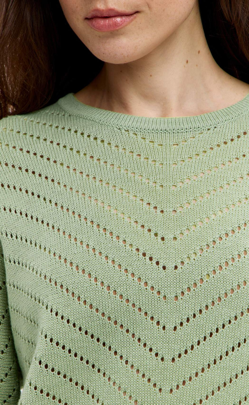 Джемпер F612-1580 olive - Fine joyce фото 2