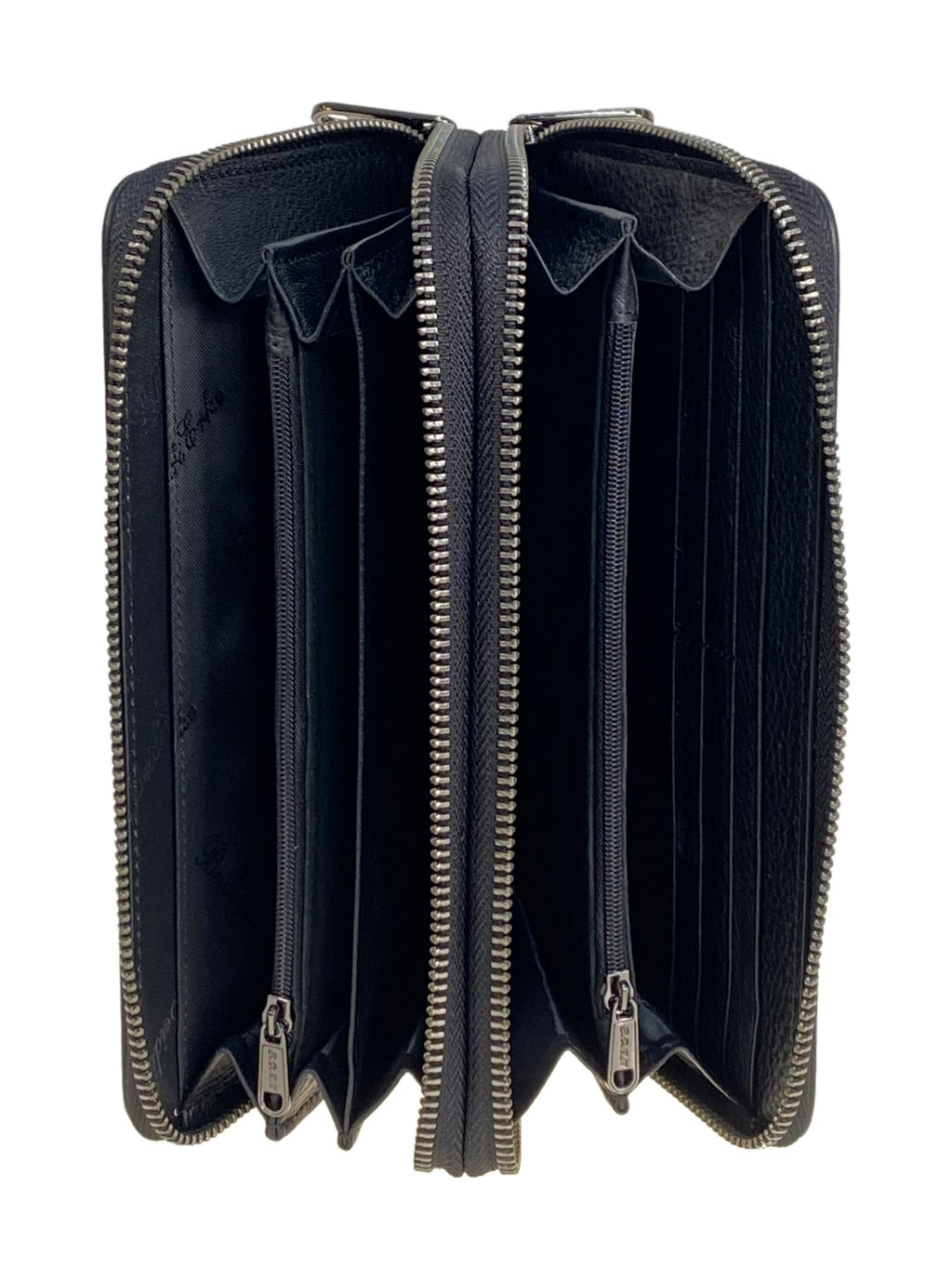 Клатч мужской из натуральной кожи, цвет черный - Greta фото 2