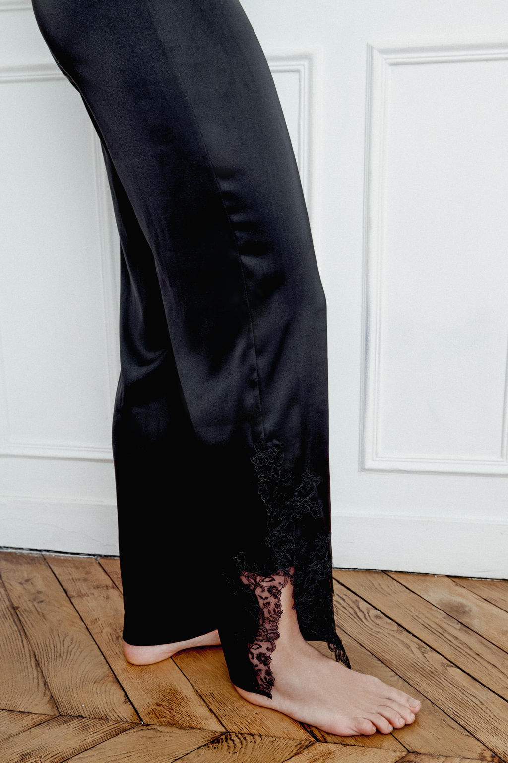 SATIN LACE TROUSERS - Zara фото 2