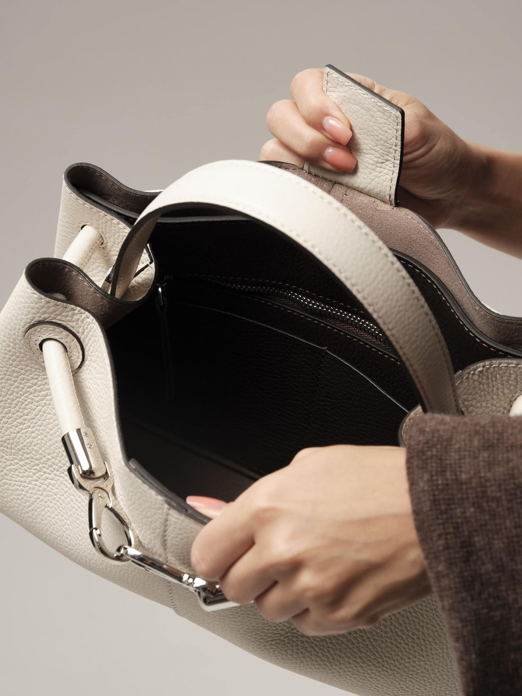 Сумка Ties DBR 31185 светлый крем  фото 11