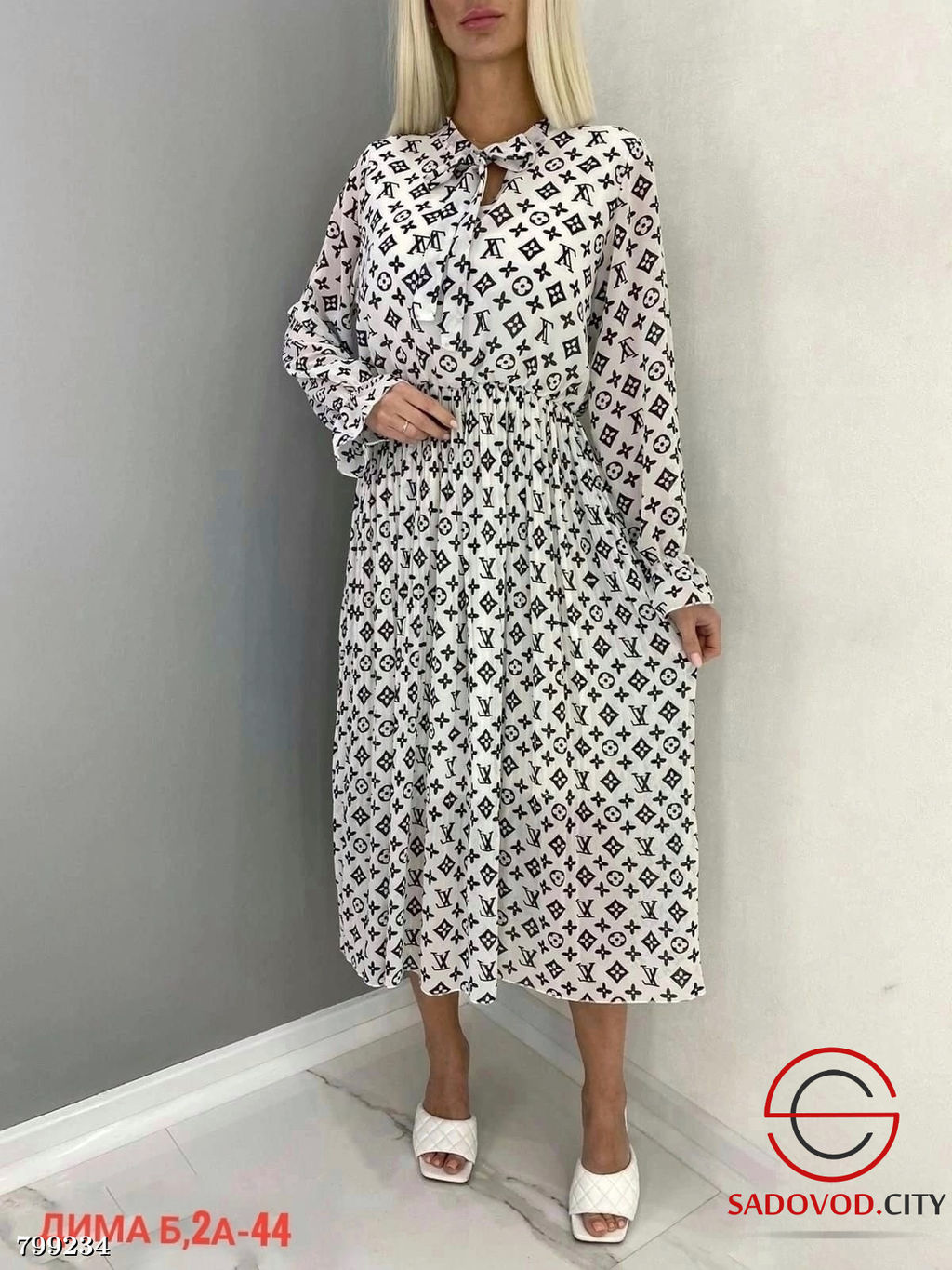 платье женское (разный принт) - Bruno фото 7