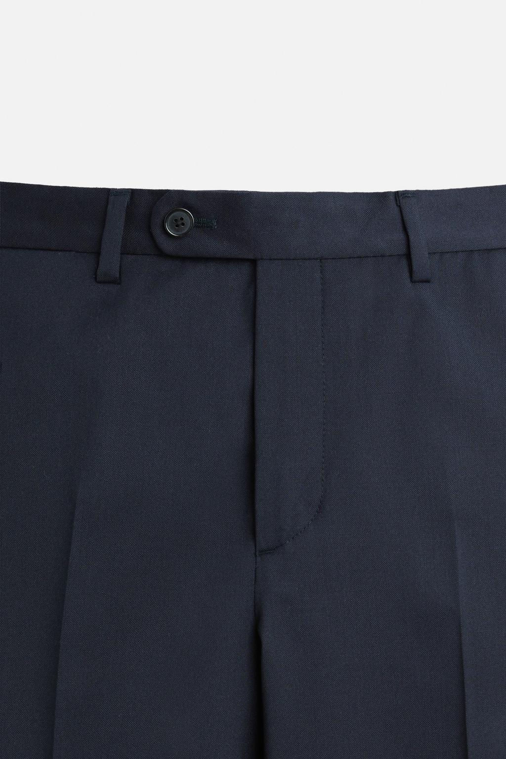 100% WOOL SUIT TROUSERS - Zara фото 15