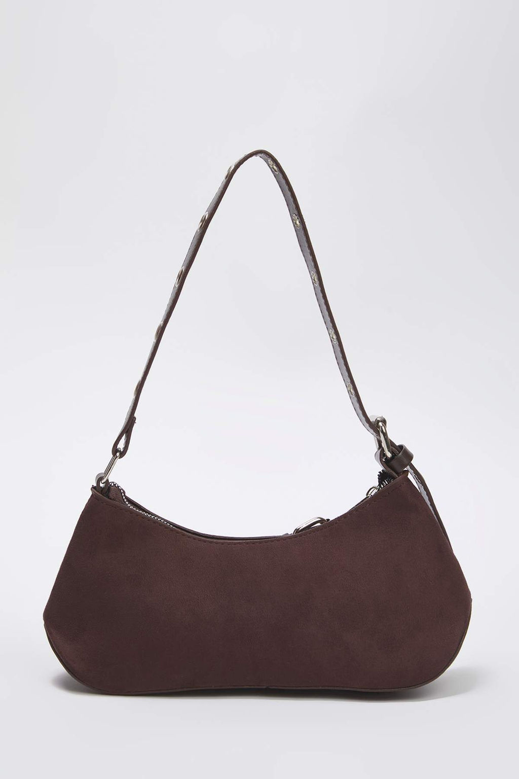 Kahverengi Kusgozu Kemer Toka Detayl? Orta Boy Kad?n Baget Omuz Canta TAKSS25OC00069