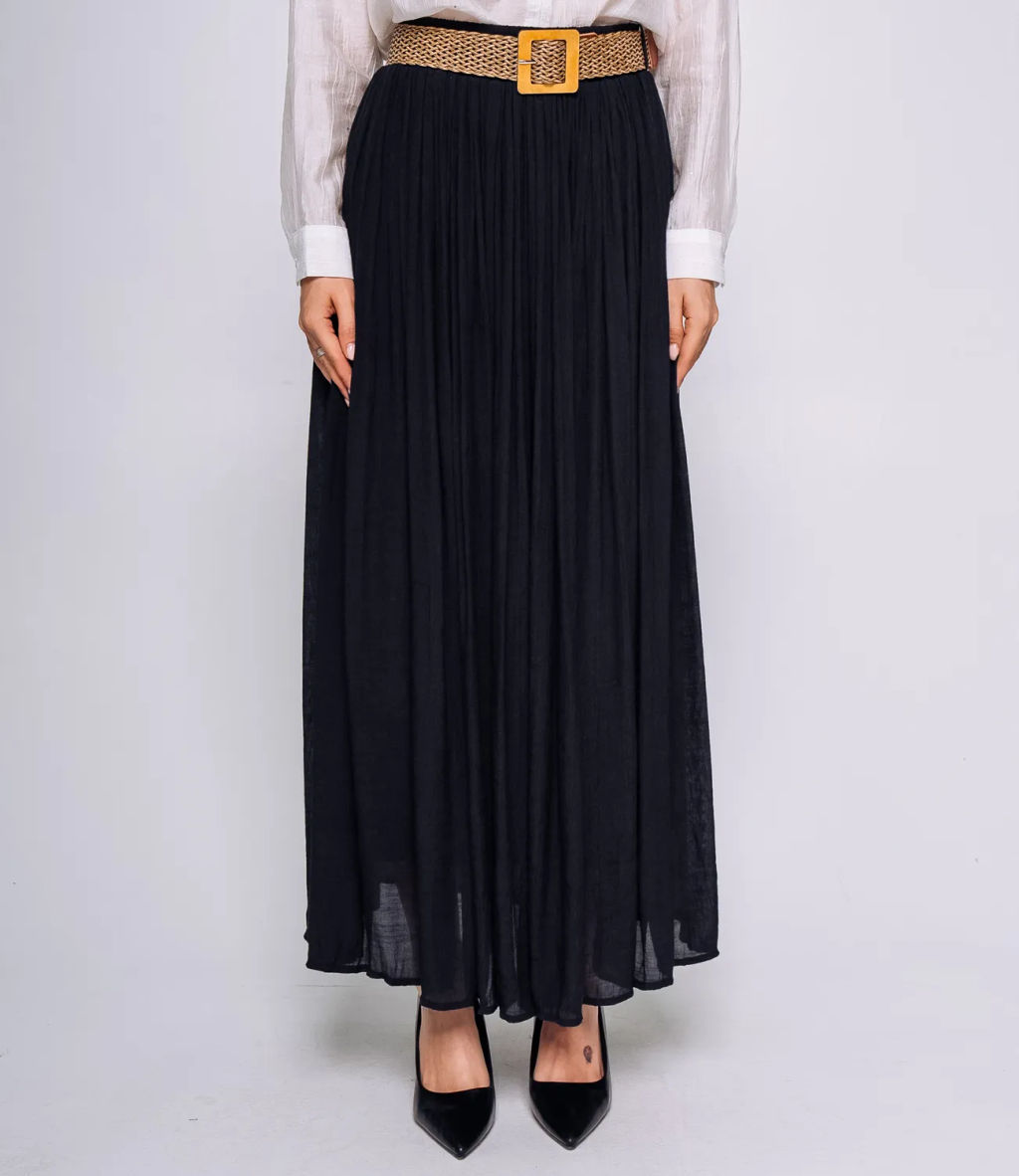 Юбка #КТ1251, чёрный - Dommod фото 2