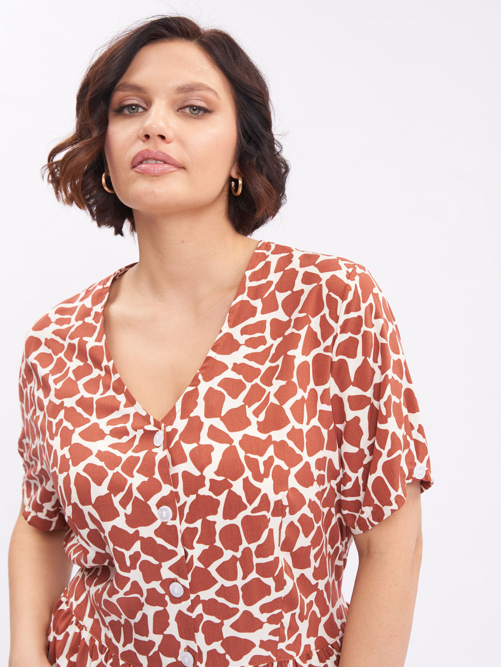 Платье анималистическое ZPP78504CAM34 - Артесса фото 5