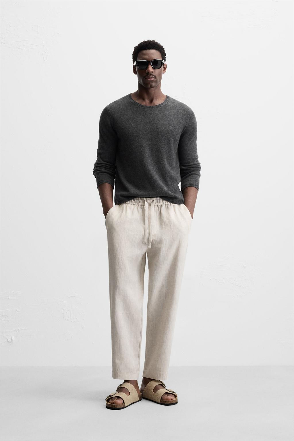 100% LINEN TROUSERS
