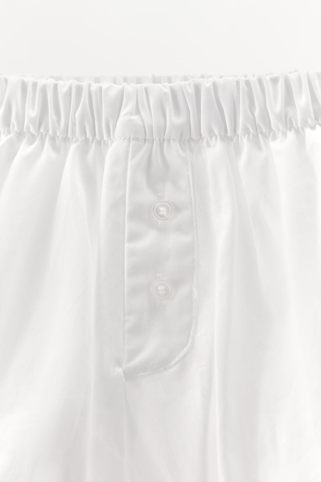 GATHERED POPLIN SHORTS - Zara фото 8