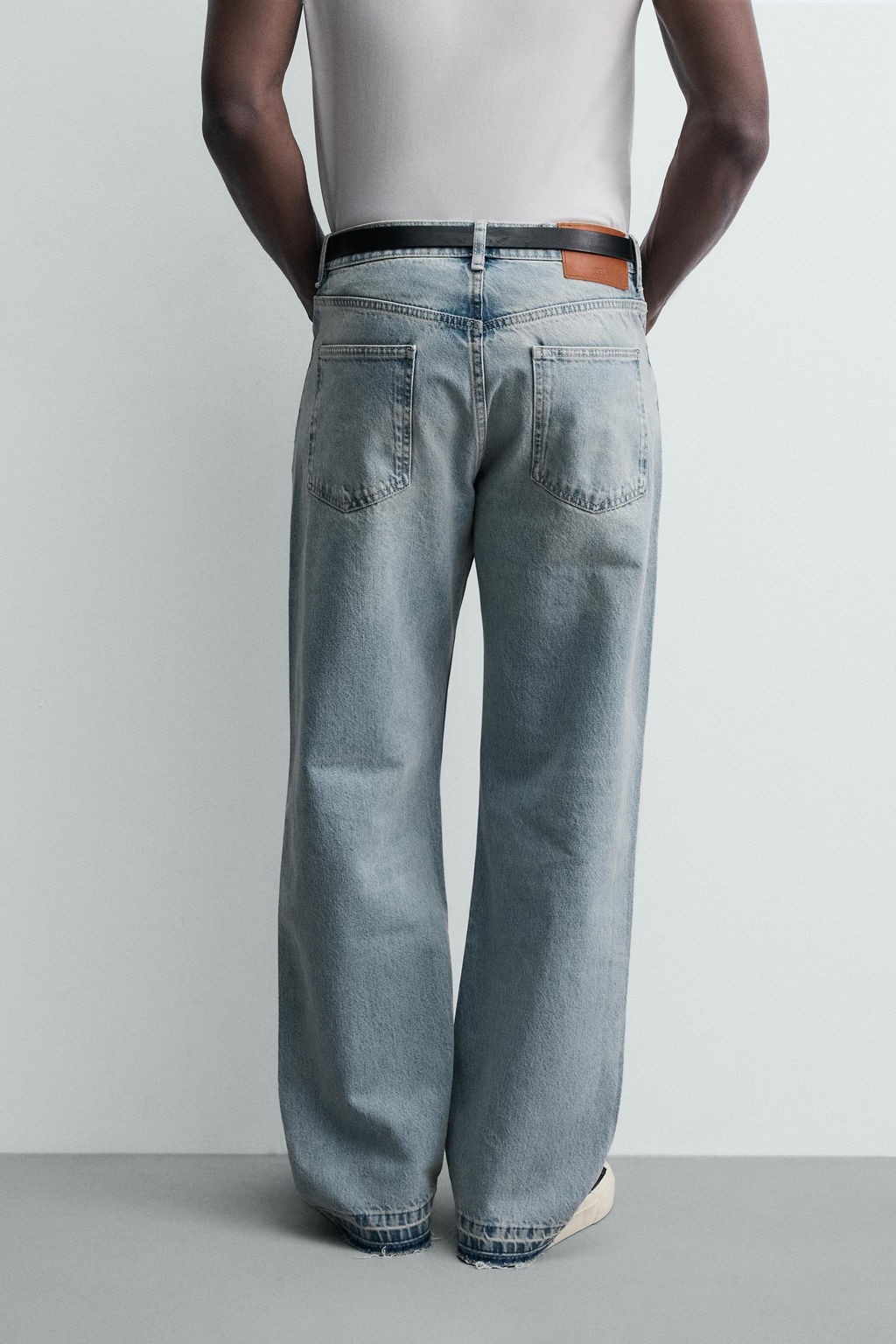JEANS LOOSE FIT / Azul claro - Zara фото 3