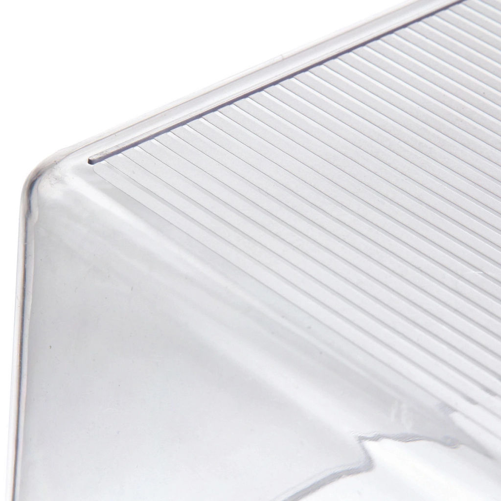 Органайзер для хранения с ручками "ФЛАТТО", прозрачный, 28.5*21*15.3см