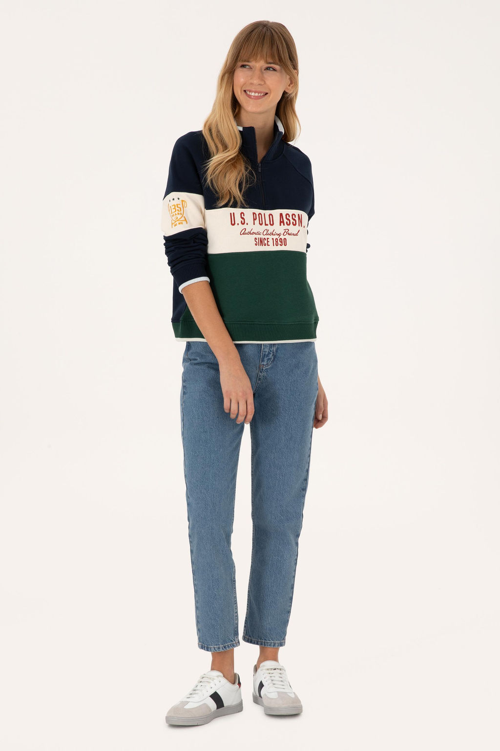 Kad_n Lacivert Sweatshirt - U.s. polo assn фото 4