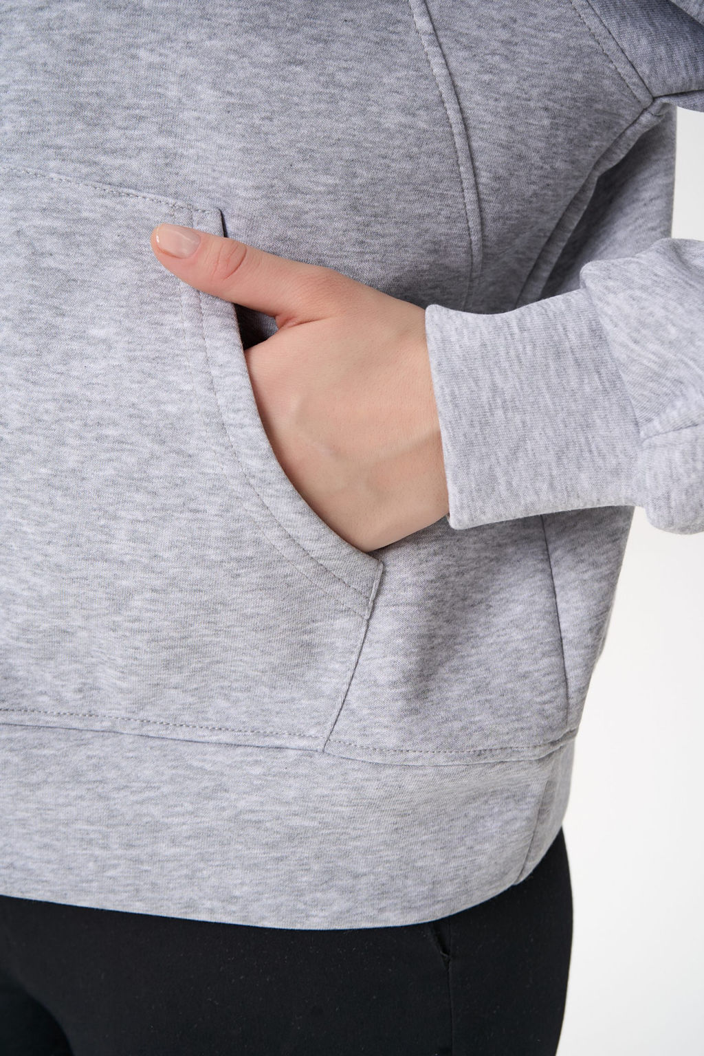 Свитшот Деми (темно-серый) - Эльза фото 10