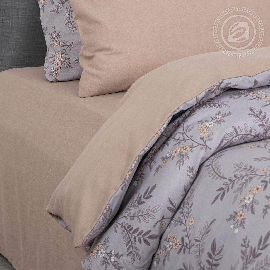 Эдит Евро/Пододеяльник (молния): 1 шт.- 220*200; Простыня: 1 шт.- 260*240; Наволочка: 2 шт.- 70*70; Наволочка: 2 шт.- 50*70 Велюр Классик - Артпостель фото 4