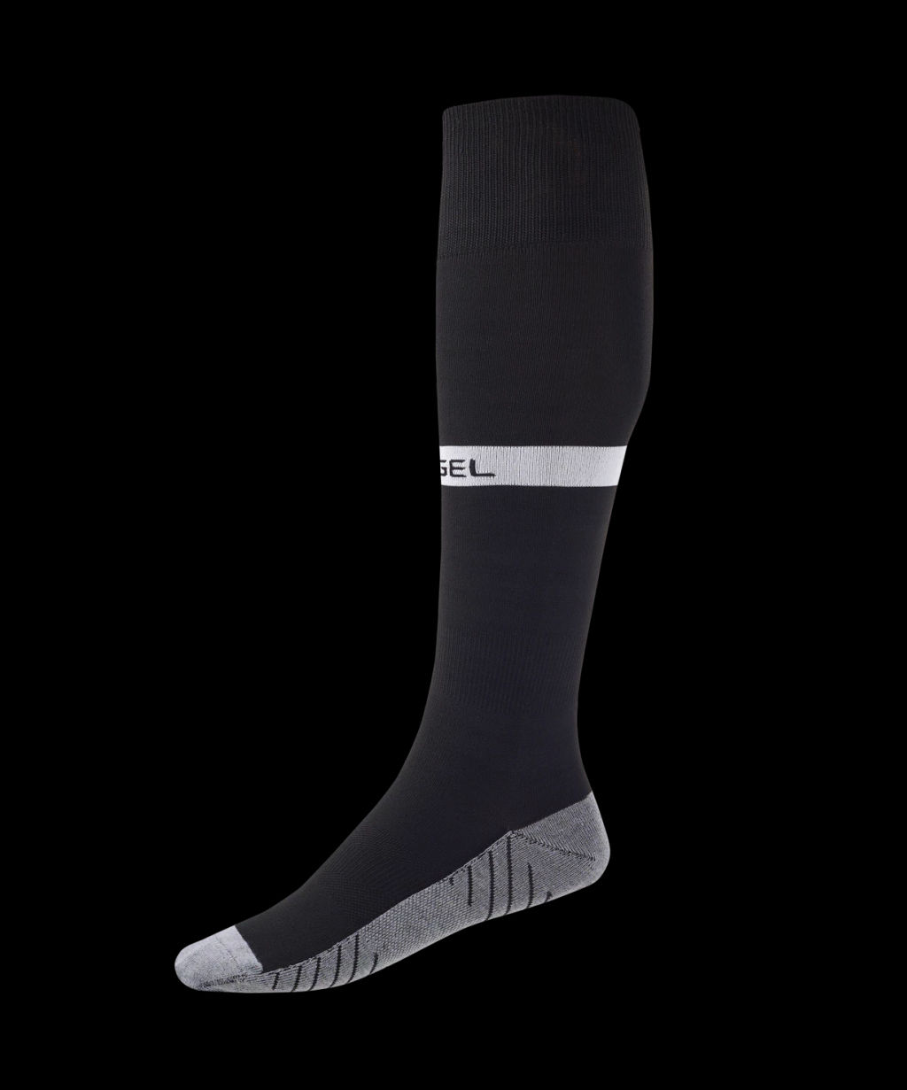 Гетры футбольные JOGEL CAMP ADVANCED SOCKS, черный/белый