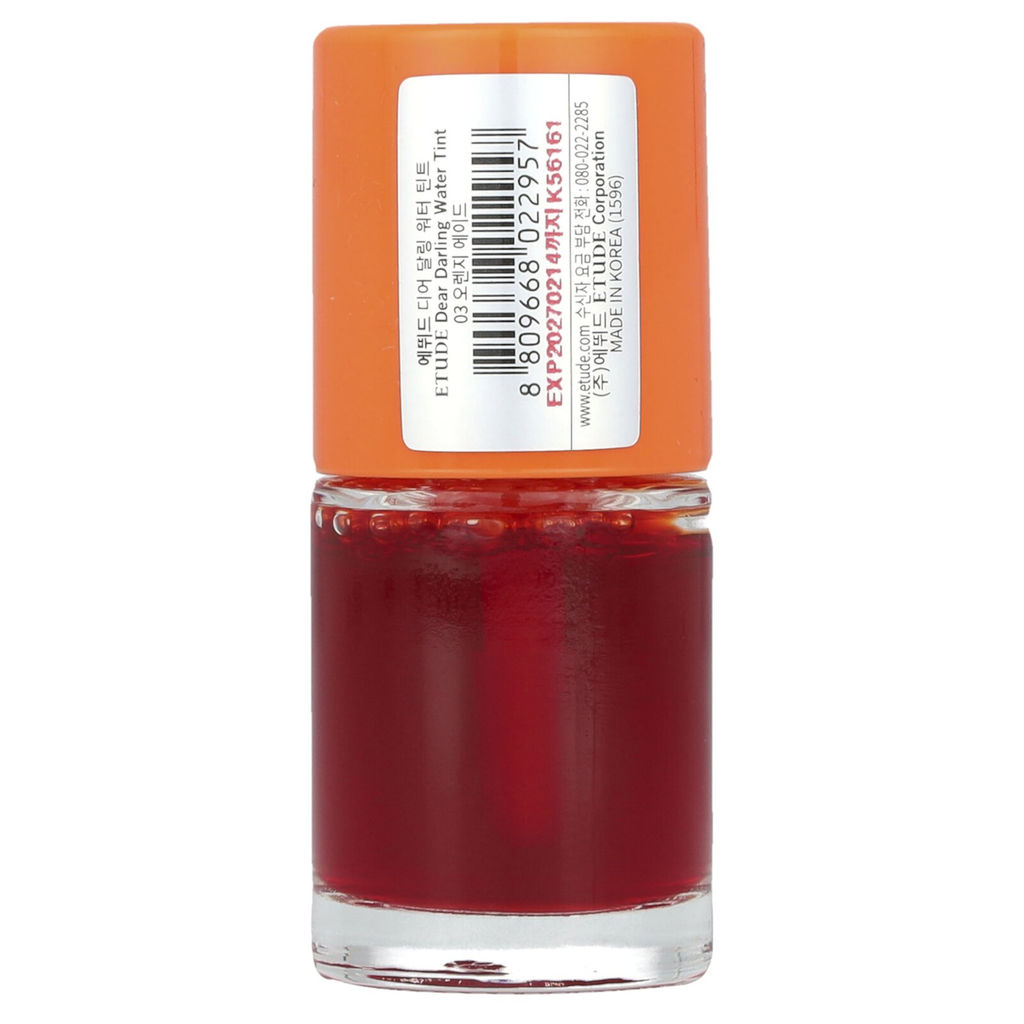 Water Tint № 03 Orange Ade - Тинт для губ на водной основе "Апельсиновый", 9 гр