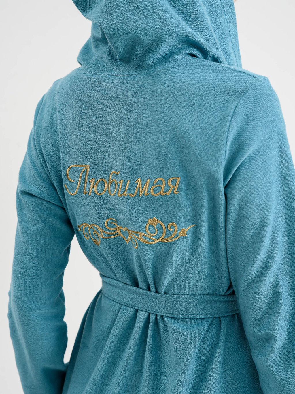 Халат 80% ХЛОПОК Любимая - Оптима фото 14