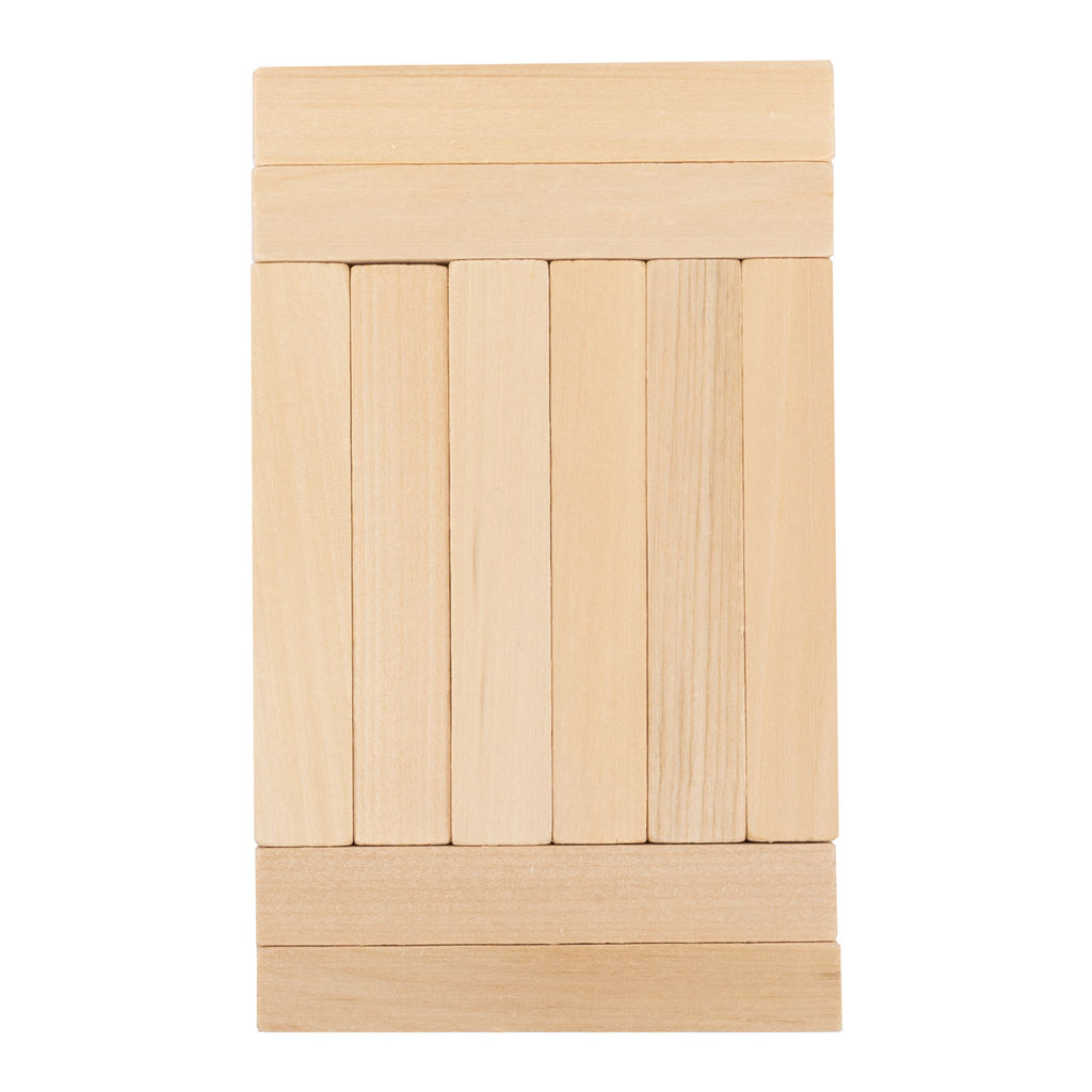 Заготовка для декорирования Mr. Carving П-04 Набор декоративных заготовок Брусок ДЛП (древесина лиственных пород) 12 х 2 х 2 см 10 шт 12см