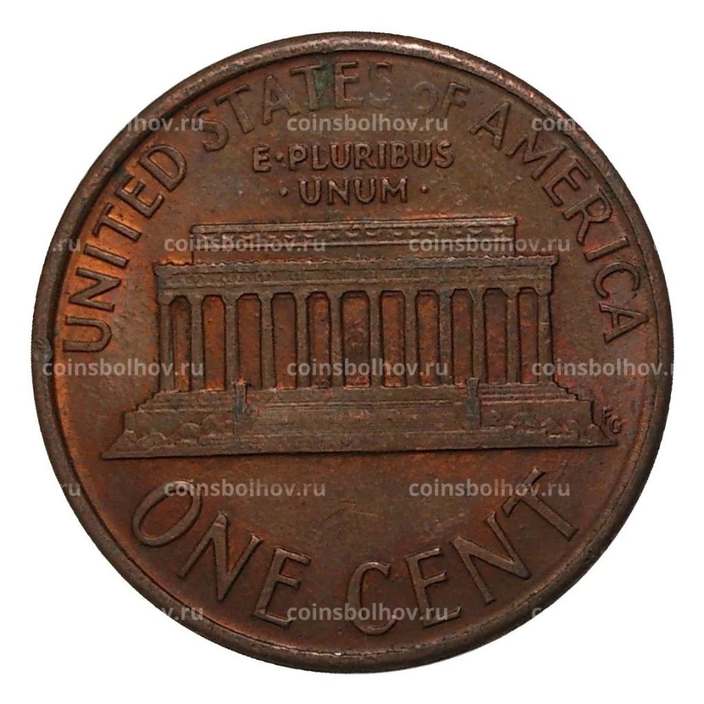 1 цент 1987 года D