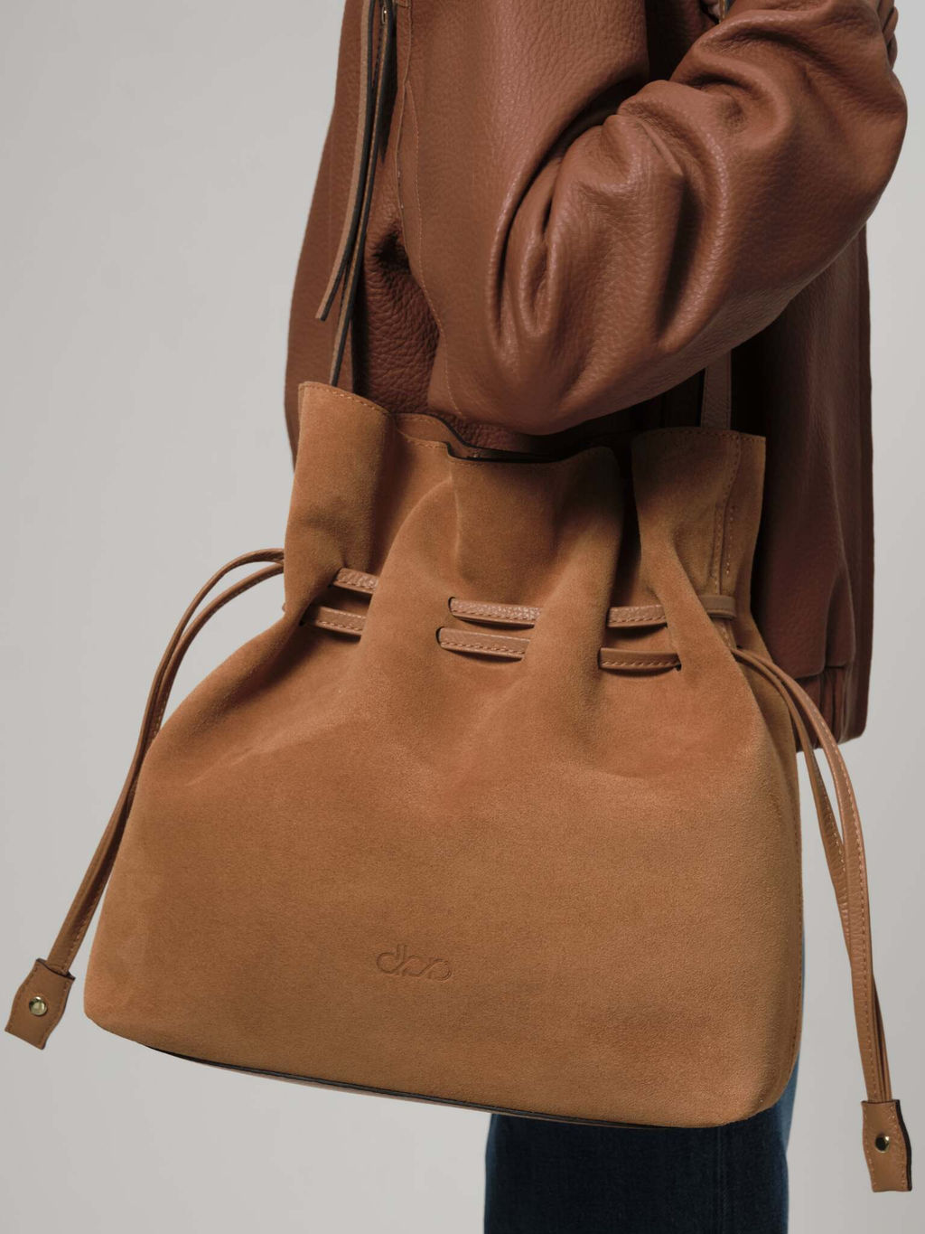 Сумка Eveline DBR 31143 коричневый лист  фото 4