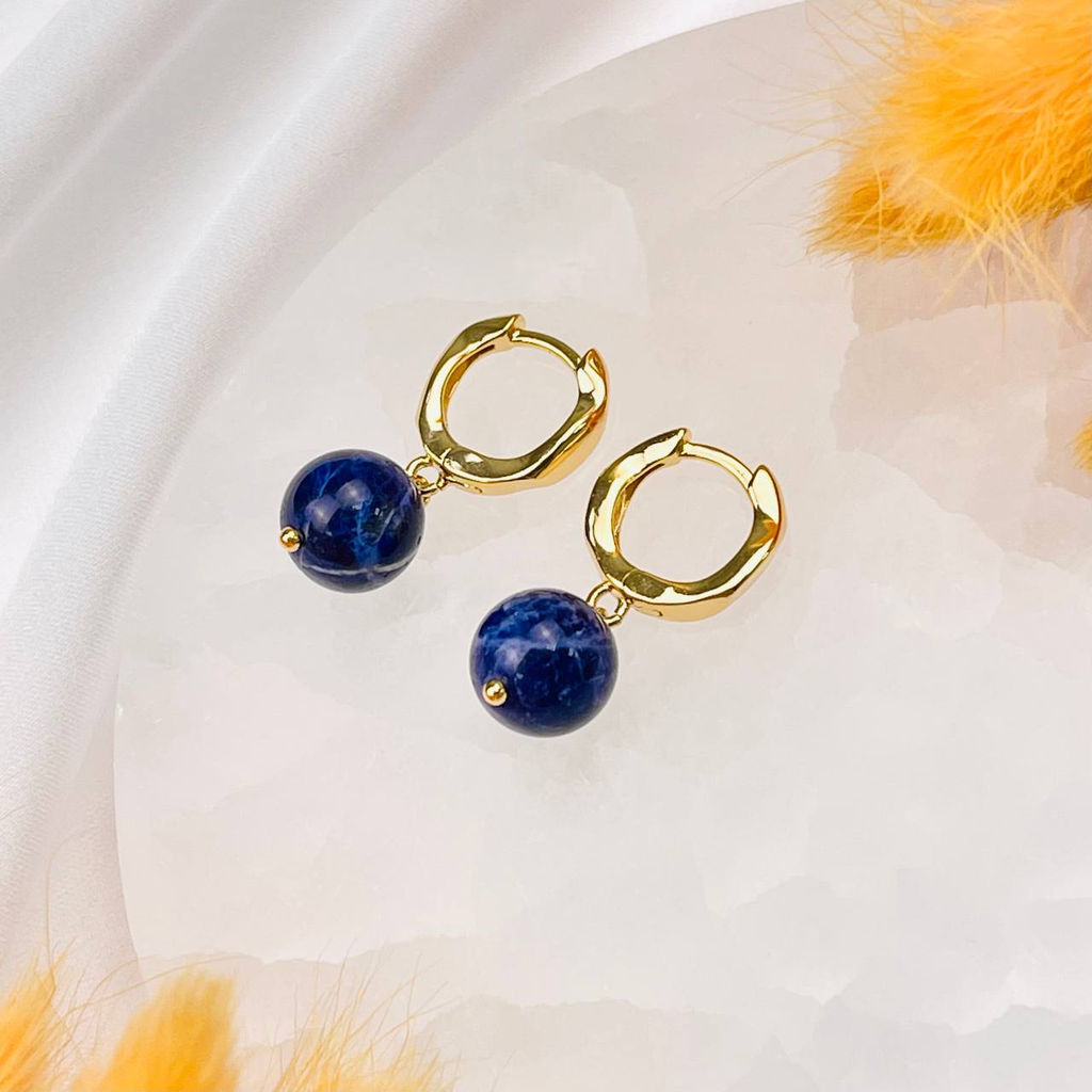 Серьги из Содалита