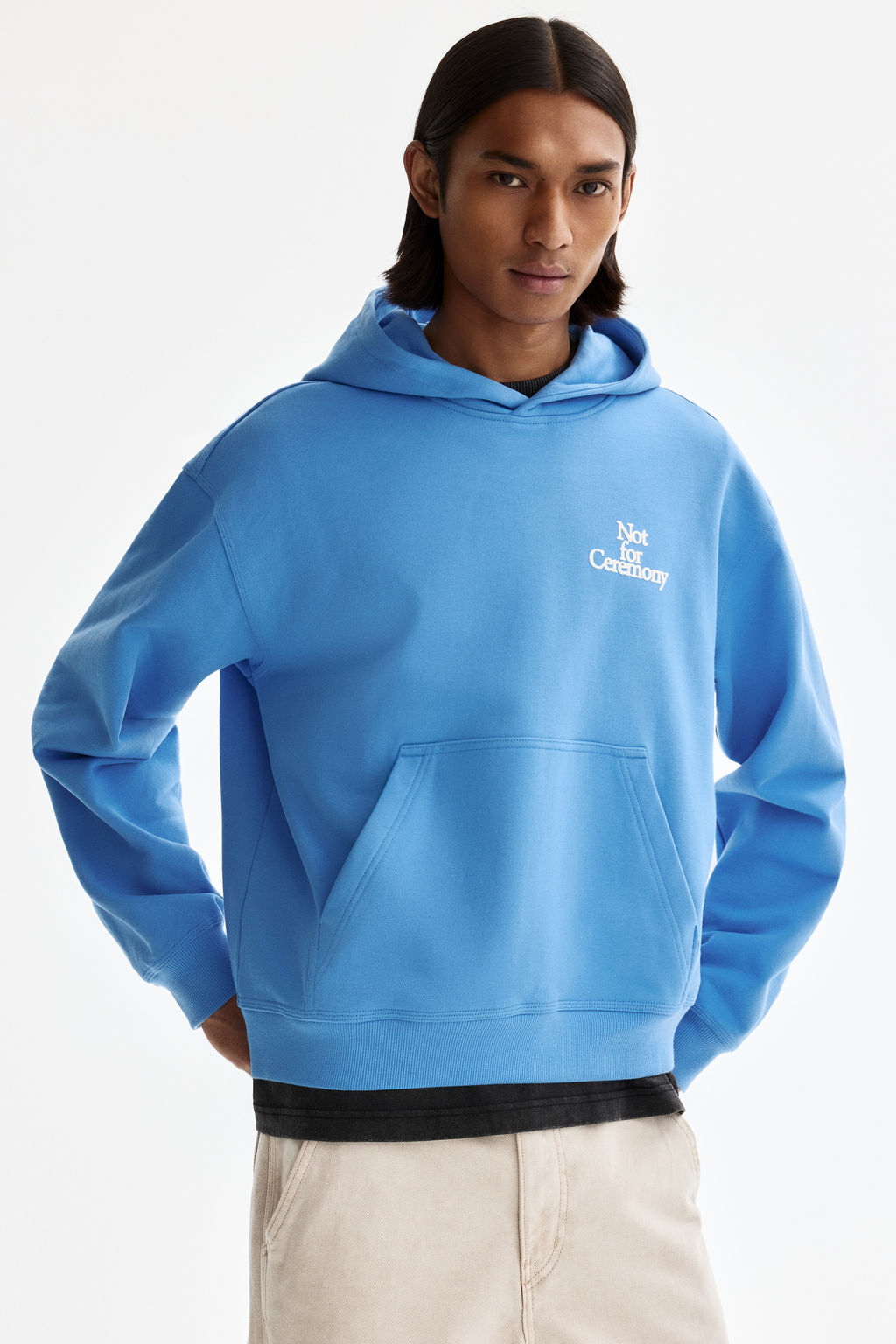 Sudadera con motivo y capucha Loose Fit - H&m фото 4