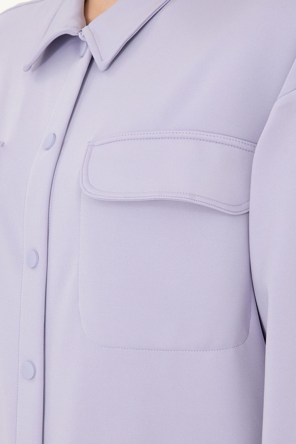 Женская сиреневая трикотажная рубашка Неожиданная скидка в корзине - U.s. polo assn фото 14