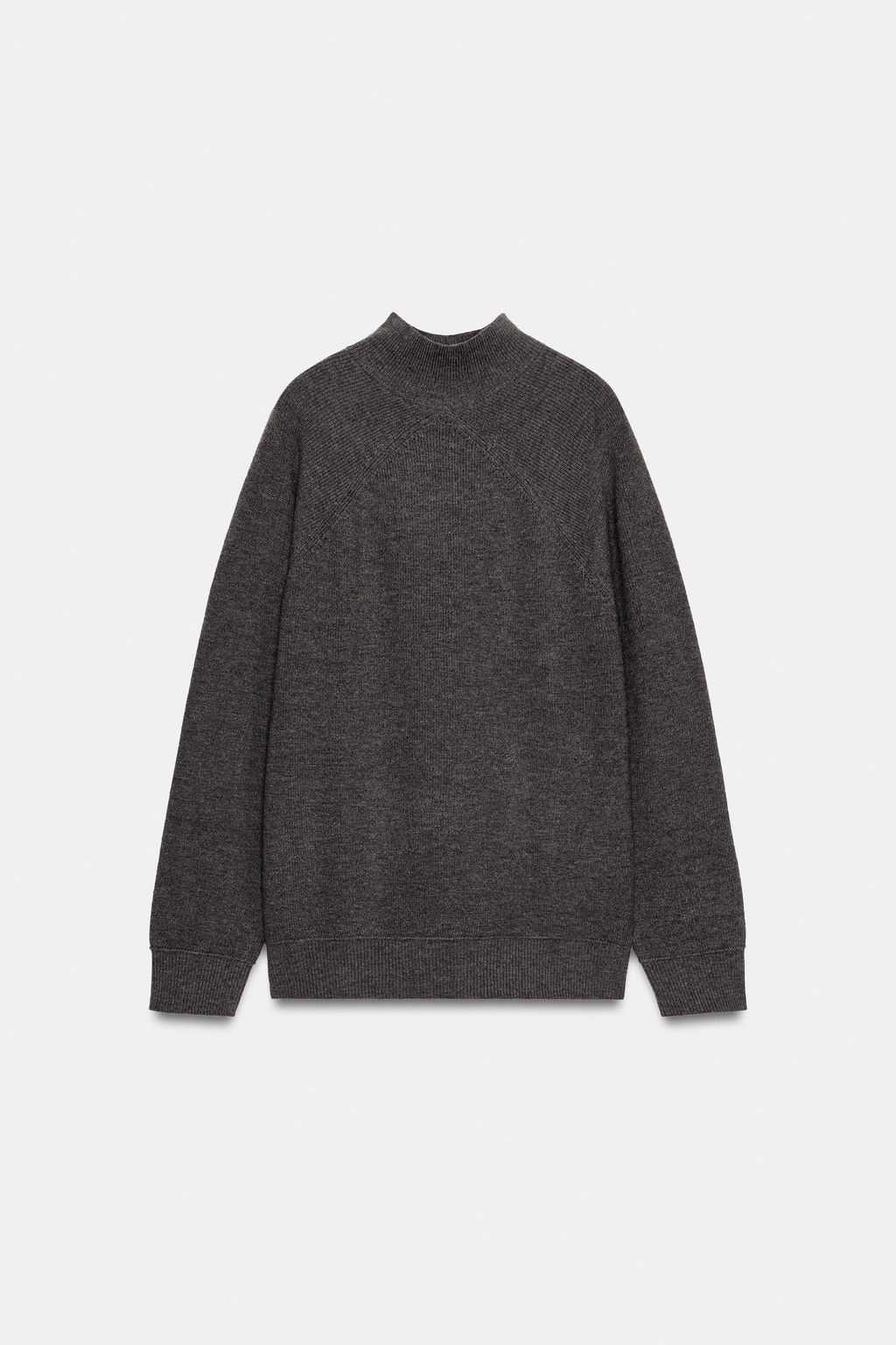 KNIT HIGH NECK JUMPER - Zara фото 12