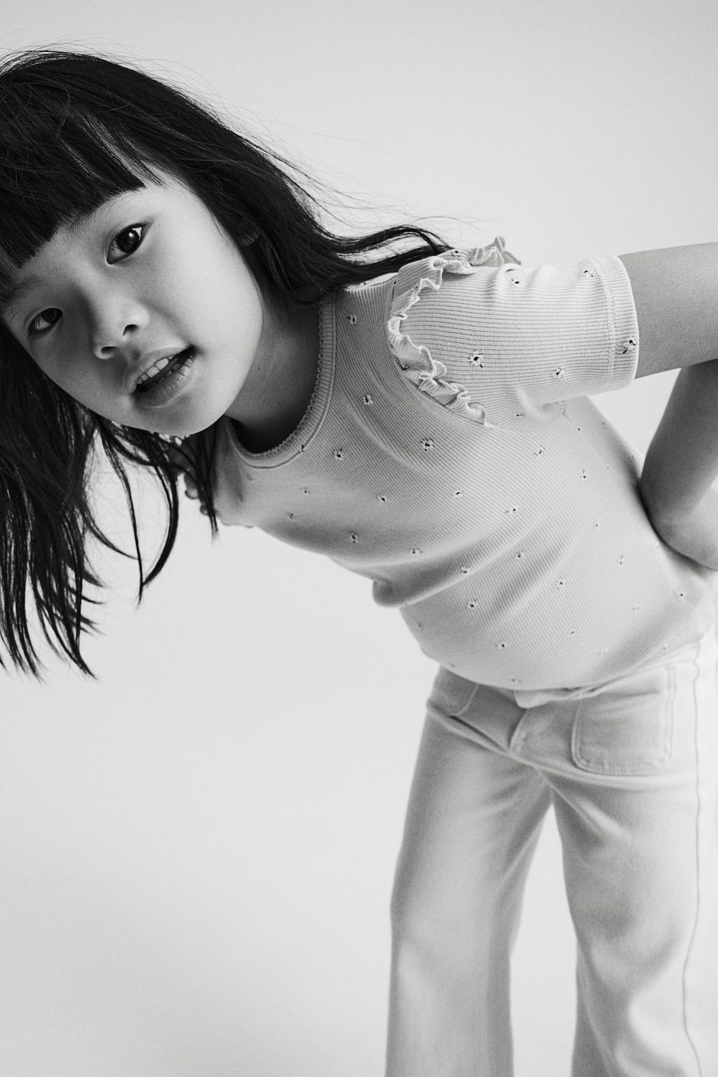 Camiseta de canale con volantes - H&m фото 2
