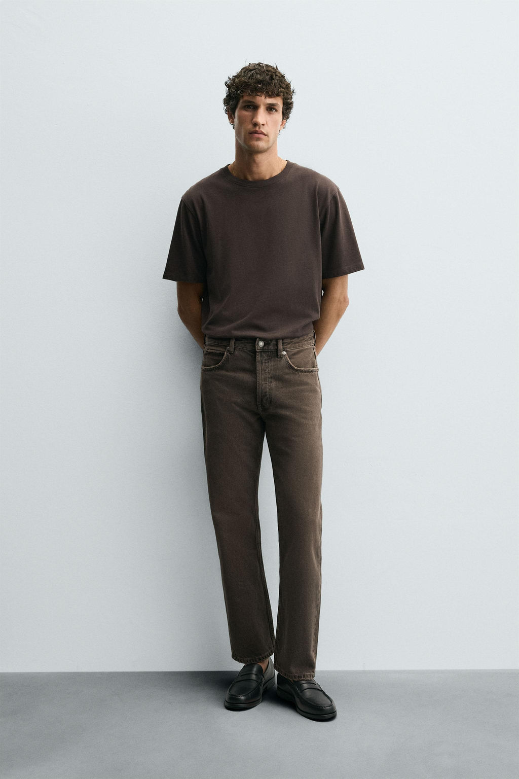 JEANS REGULAR FIT / Marr?n