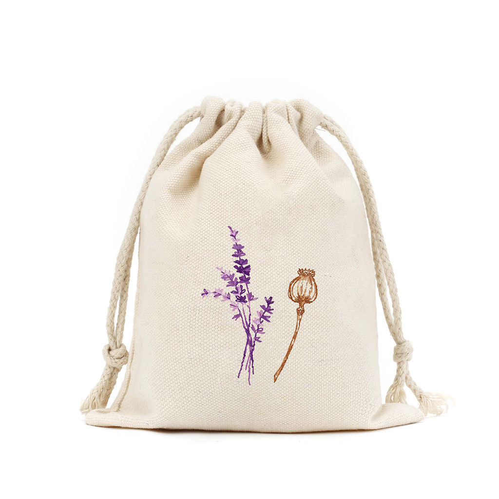 Набор для вышивания PANNA Живая картина JK-2283 Мак и лаванда 5.5 х 12.5 см