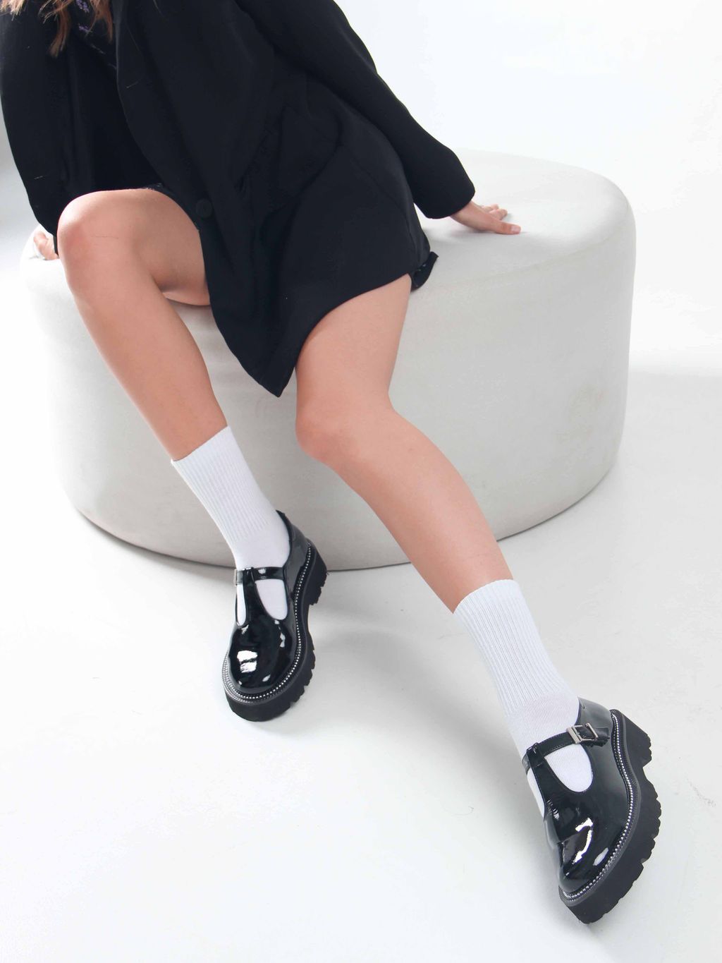 Туфли полуботинки 1004.5151 bl. Черный