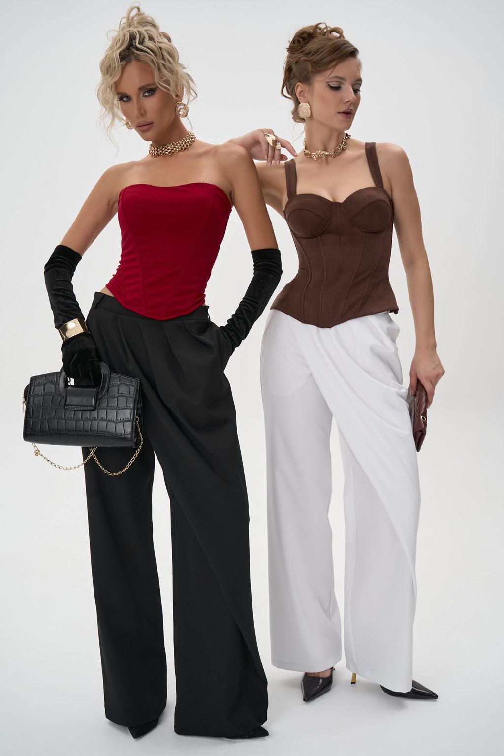 Брюки Шарлиз (белый) - Эльза фото 10