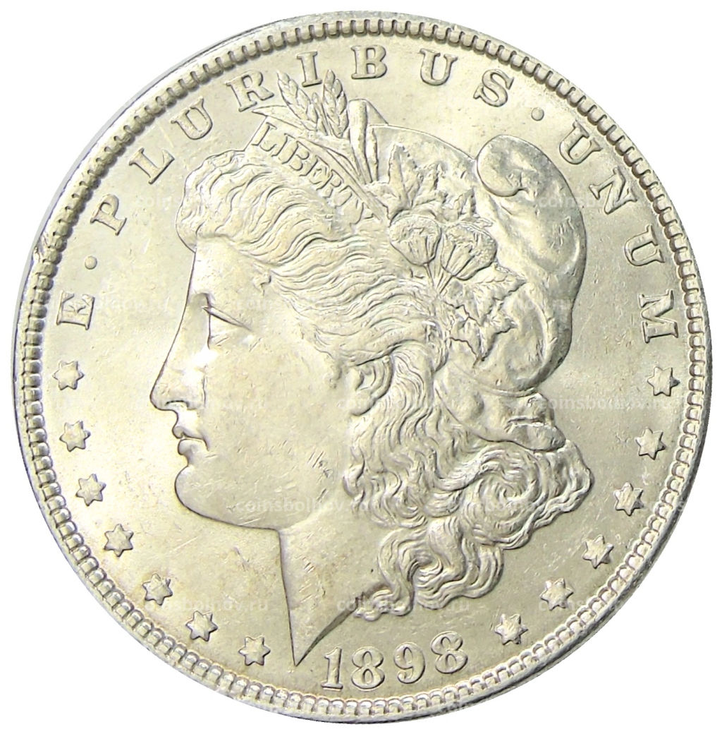 1 доллар 1898 года США Доллар Моргана