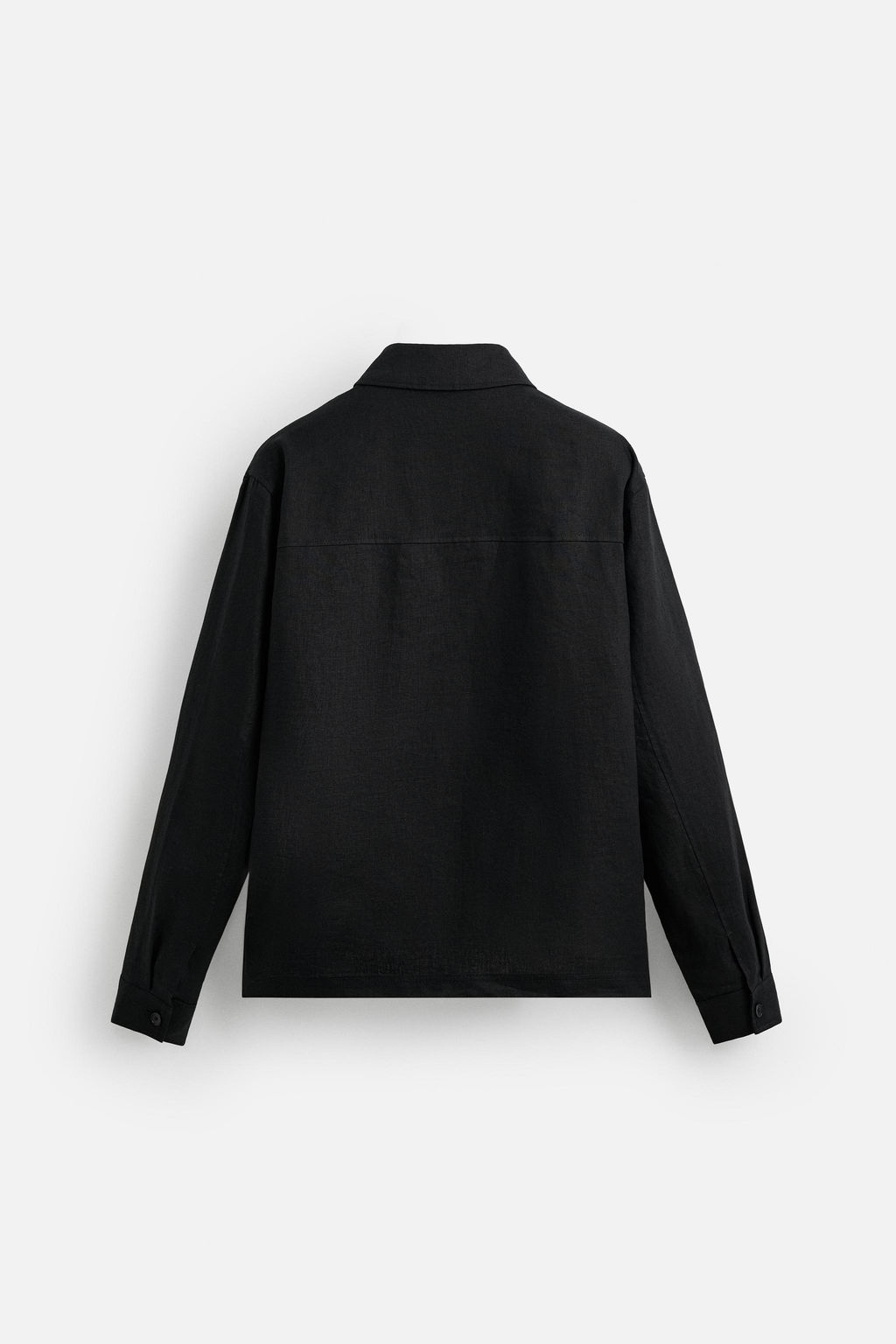 100% LINEN OVERSHIRT - Zara фото 9