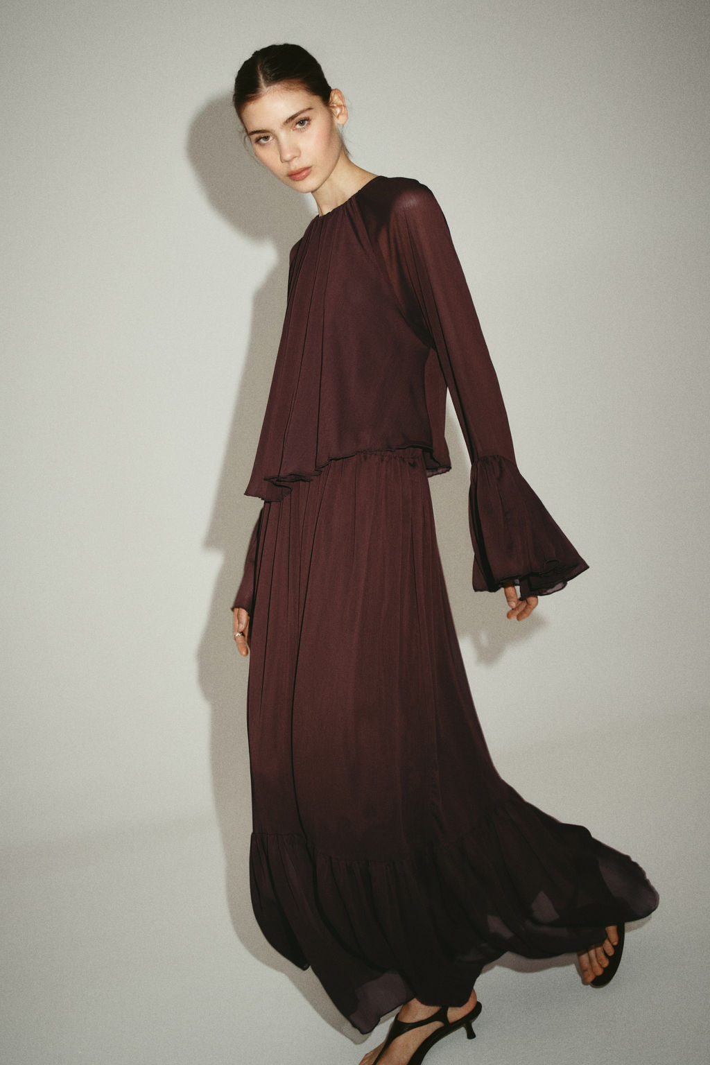 Vestido oversize efecto layering - H&m фото 2