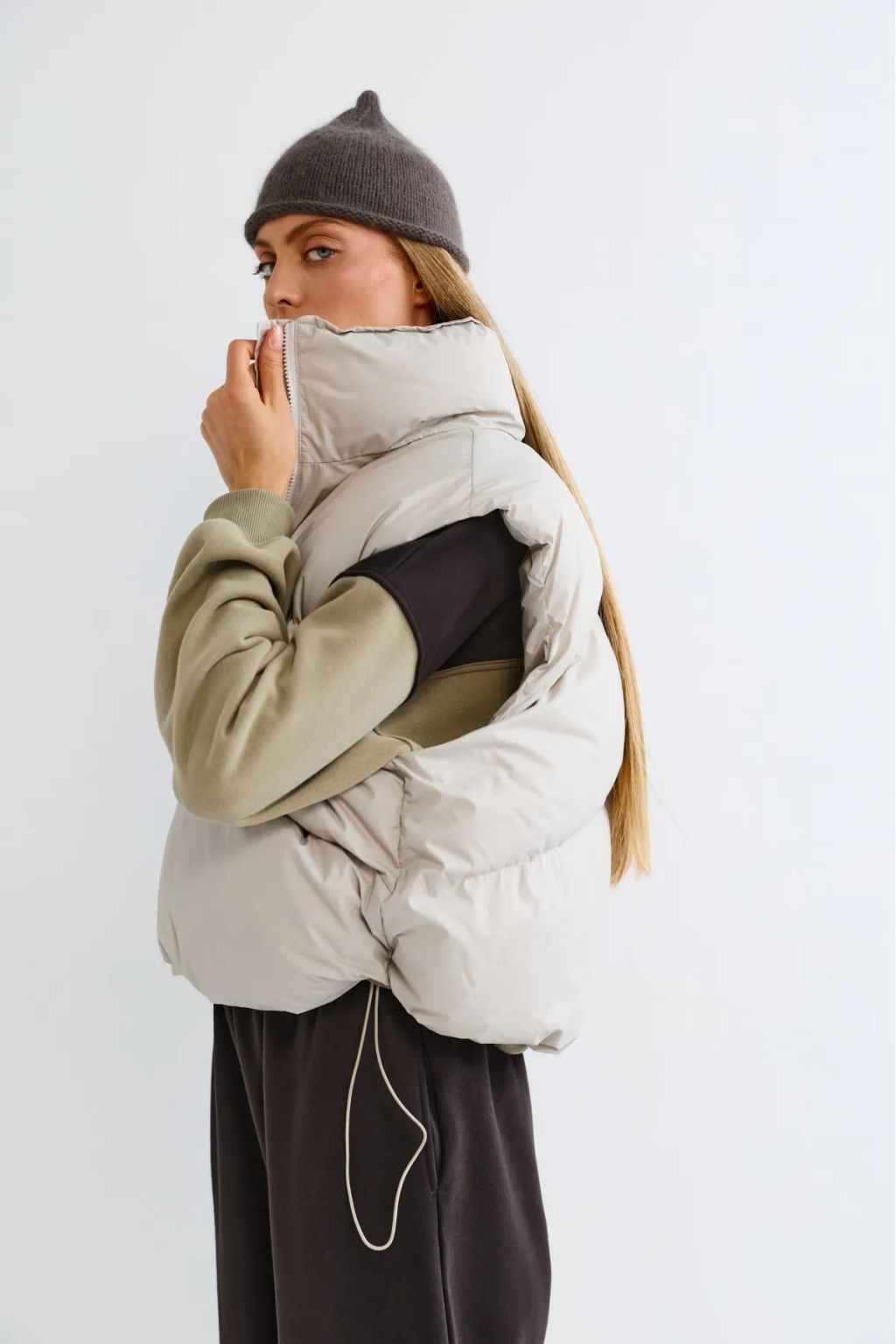 Жилет Light Grey - Erist store фото 2