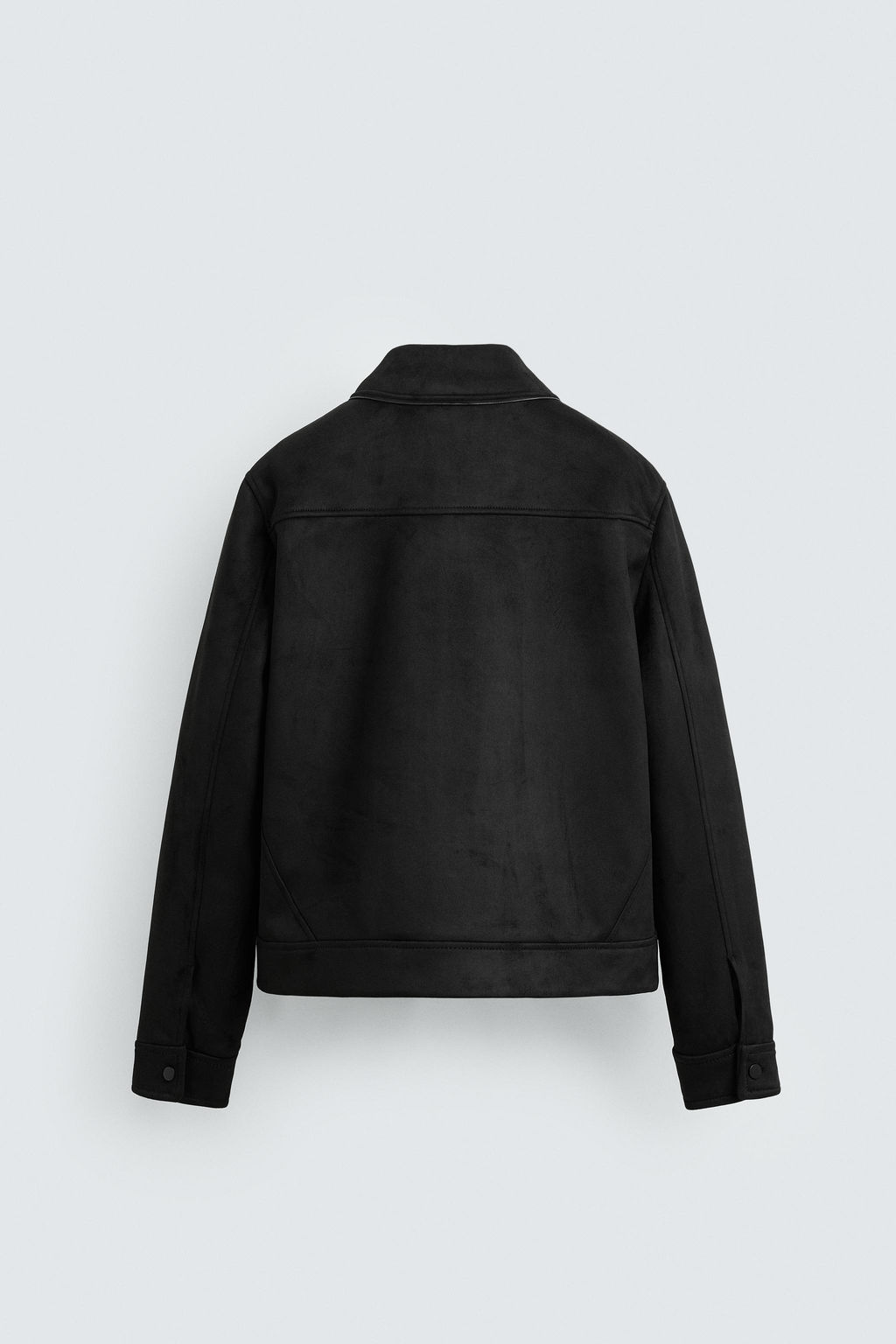 FAUX SUEDE REGULAR FIT JACKET - Zara фото 8