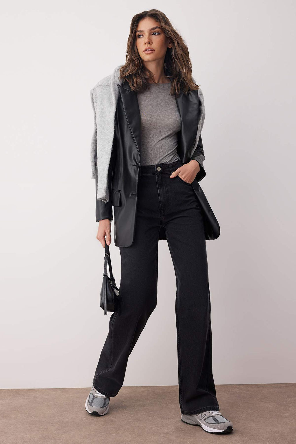 Trendyolmilla Ac?k Mavi Yuksek Bel Wide Leg Jeans TWOSS25JE00278  фото 2