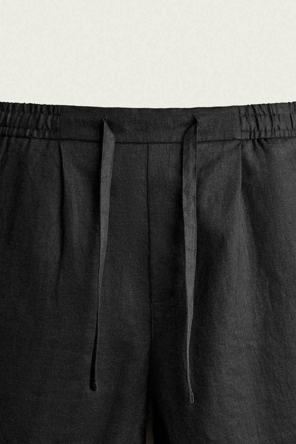 BERMUDA RELAXED FIT 100% LINO / Negro - Zara фото 13